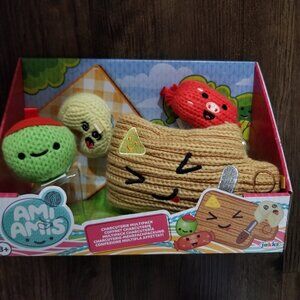 Ami Amis Charcuterie Multipack Mini Soft and Cozy Crochet Plush